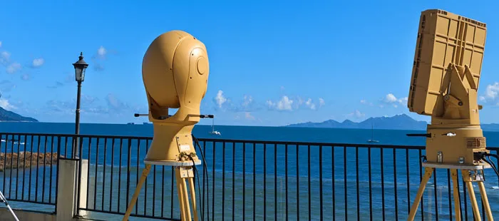 แอปพลิเคชั่นกล้องวงจรปิดสำหรับการเฝ้าระวังทางทะเล